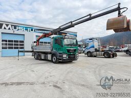 MAN TGS 26.400 6X2 Lenk Kipper Kran PK 18002 Funk