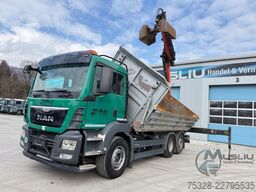 MAN TGS 26.400 6X2 Lenk Kipper Kran PK 18002 Funk