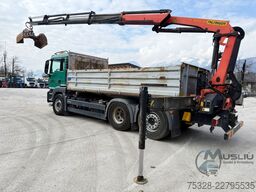 MAN TGS 26.400 6X2 Lenk Kipper Kran PK 18002 Funk