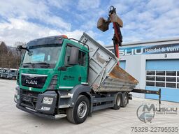 MAN TGS 26.400 6X2 Lenk Kipper Kran PK 18002 Funk