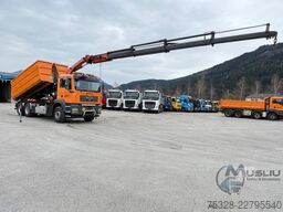 MAN TGA 28.410 6X2 Abrollkipper Kran PK 16502 18m