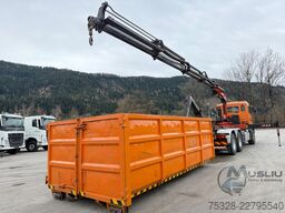 MAN TGA 28.410 6X2 Abrollkipper Kran PK 16502 18m