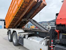 MAN TGA 28.410 6X2 Abrollkipper Kran PK 16502 18m