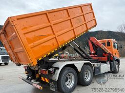 MAN TGA 28.410 6X2 Abrollkipper Kran PK 16502 18m