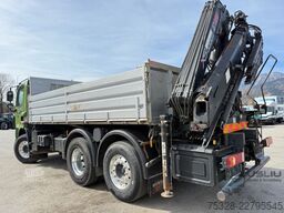 DAF CF85 410 6x2 Meiller Kipper Kran Hiab 144 ES-3