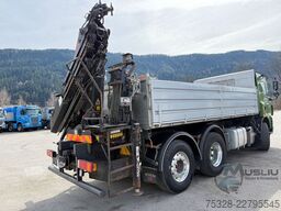 DAF CF85 410 6x2 Meiller Kipper Kran Hiab 144 ES-3