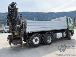 DAF CF85 410 6x2 Meiller Kipper Kran Hiab 144 ES-3