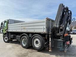DAF CF85 410 6x2 Meiller Kipper Kran Hiab 144 ES-3