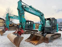 KOBELCO SK140SRLC-7 Powertilt 3X Löffeln Hammerleitung