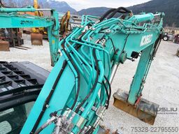 KOBELCO SK140SRLC-7 Powertilt 3X Löffeln Hammerleitung