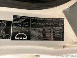 Man TGA 33.440 6x4 MTS Dino 8m³ Saugbagger Just 173...
