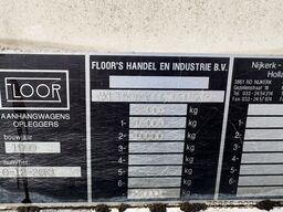 Floor 2- Flower Sales Trailer 2-Axle / Box / Koffer /...