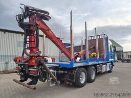 MAN TGX 26.500 Holz-LKW Euro6 6x4 Holztransporter m...