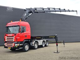 Scania R480 8x2 / HIAB 105 tm CRANE / KRAN