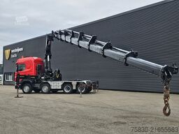 Scania R480 8x2 / HIAB 105 tm CRANE / KRAN