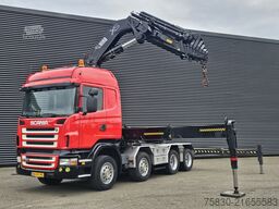 Scania R480 8x2 / HIAB 105 tm CRANE / KRAN