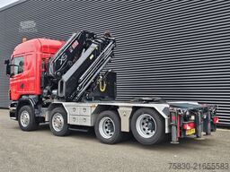 Scania R480 8x2 / HIAB 105 tm CRANE / KRAN