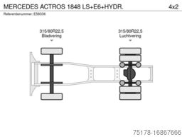 Mercedes-Benz ACTROS 1848 LS+E6+HYDR.