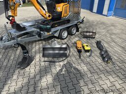 Berger Kraus BK1350JSR mit Kubota Motor + Schwenkarm