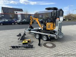 Berger Kraus BK1350JSR mit Kubota Motor + Schwenkarm