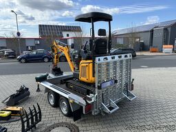 Berger Kraus BK1350JSR mit Kubota Motor + Schwenkarm