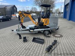 Berger Kraus BK1350JSR mit Kubota Motor + Schwenkarm