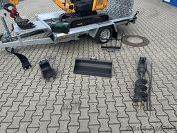 Berger Kraus BK1350JSR mit Kubota Motor + Schwenkarm