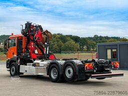 MAN TGS 26.440 Abrollkipper Palfinger Epsilon * 6x4!