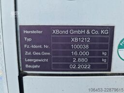 MERCEDES-BENZ X Bont Wechselbrücke Möbel/Filz/Lichtband/Zurrös