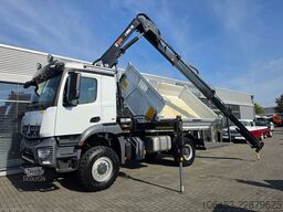 MERCEDES-BENZ Arocs 1835 AK 4x4 Kipper Kran Funk Siglebereift