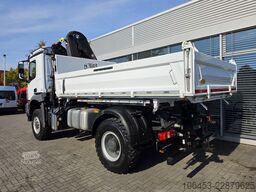MERCEDES-BENZ Arocs 1835 AK 4x4 Kipper Kran Funk Siglebereift