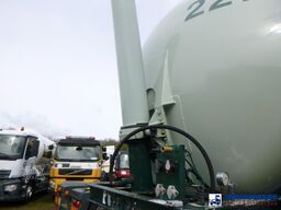 Feldbinder Powder tank alu 60 m3 (tipping)