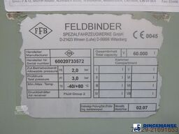 Feldbinder Powder tank alu 60 m3 (tipping)