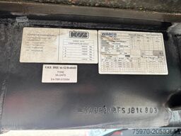 KWB + KENNIS 13RL/60-2 KRAAN + ROTATOR + ALU BORDEN