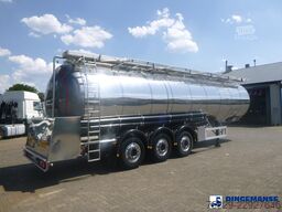 Feldbinder Food tank inox 39 m3 / 3 comp