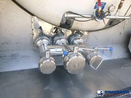Feldbinder Food tank inox 39 m3 / 3 comp