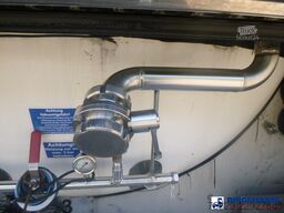 Feldbinder Food tank inox 39 m3 / 3 comp