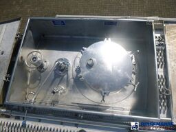 Feldbinder Food tank inox 39 m3 / 3 comp