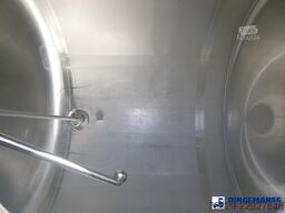 Feldbinder Food tank inox 39 m3 / 3 comp