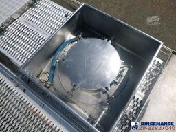 Feldbinder Food tank inox 39 m3 / 3 comp