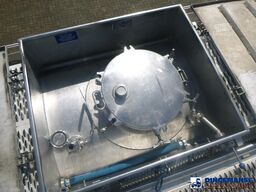 Feldbinder Food tank inox 39 m3 / 3 comp
