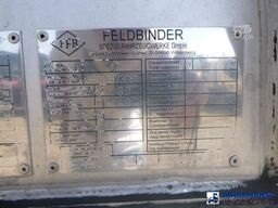 Feldbinder Food tank inox 39 m3 / 3 comp