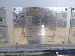 Feldbinder Food tank inox 39 m3 / 3 comp