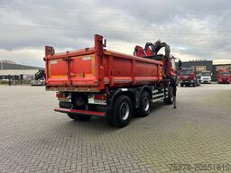 Ginaf X 3335 S 6x6 3 zijdigge Kipper /Z-kraan Euro 5