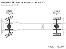 Mercedes-Benz SK 1017 ex army 4x4 139