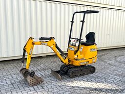 JCB 8008 CTS / 2021 BJ / 733 H / 2 x Löffel