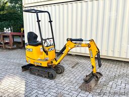 JCB 8008 CTS / 2021 BJ / 733 H / 2 x Löffel
