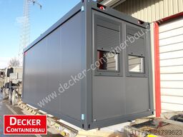 Decker Containerbau Bürocontainer 20ft, Staplertaschen