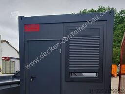 Decker Containerbau Bürocontainer 20ft, Staplertaschen