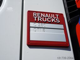 Renault C280 DTI 8 / FASSI crane 5.6T / range 8m